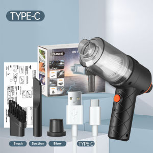 เครื่องดูดฝุ่นในรถ 65000Pa เป่า/ดูด/การดูดซุปเปอร์เฮอริเคน 2000mAh 120W เครื่องดูดฝุ่นไร้สาย ที่ดูดฝุ่นในรถยนต์ เครื่องดูดในรถ ที่ดูดฝุ่นในรถ เครื่องดูดฝุ่นรถ เครื่องดูดไรฝุ่น