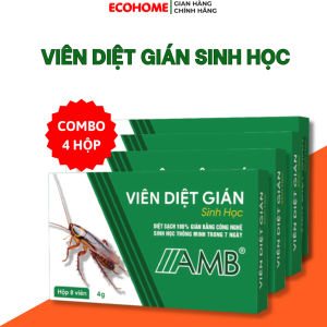 Viên diệt gián sinh học AMB Công nghệ Viện Hàn lâm Khoa học Việt Nam hiệu quả an toàn tiện lợi