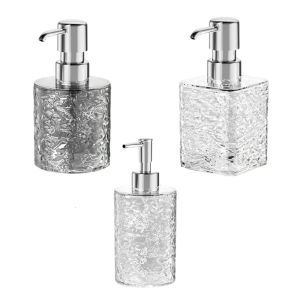 Multifunctional Liquid Soap Foaming Pump Dispenser Bottle Refillable Hand Soap Container for Home Travel and Gym Use