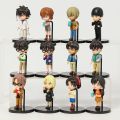 Hi Toy 12pcs/set Detective Conan Conan Edogawa Haibara Ai Kid Hattori Heiji Furuya Rei Akai Shuichi Cute Toys Figure Model Dolls. 