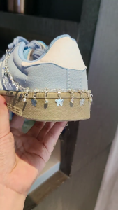 2Pcs Giày Quyến Rũ Thạch Ngọc Trai Tôn Tạo Chuỗi Giày Cho Đảng cao gót Khởi Động Dép Sneakers Phụ kiện túi