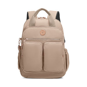 GROSIRAN OMYGOOSE TAS RANSEL WANITA / BACKPACK WANITA / TAS LAPTOP / TAS SEKOLAH / TAS NYLON / KP 29901 ROSE GOLD