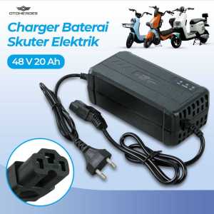 COD OTOHEROES Cas Aki Sepeda Listrik 48 Volt / Charger Baterai 48v 20Ah - YF2021-12