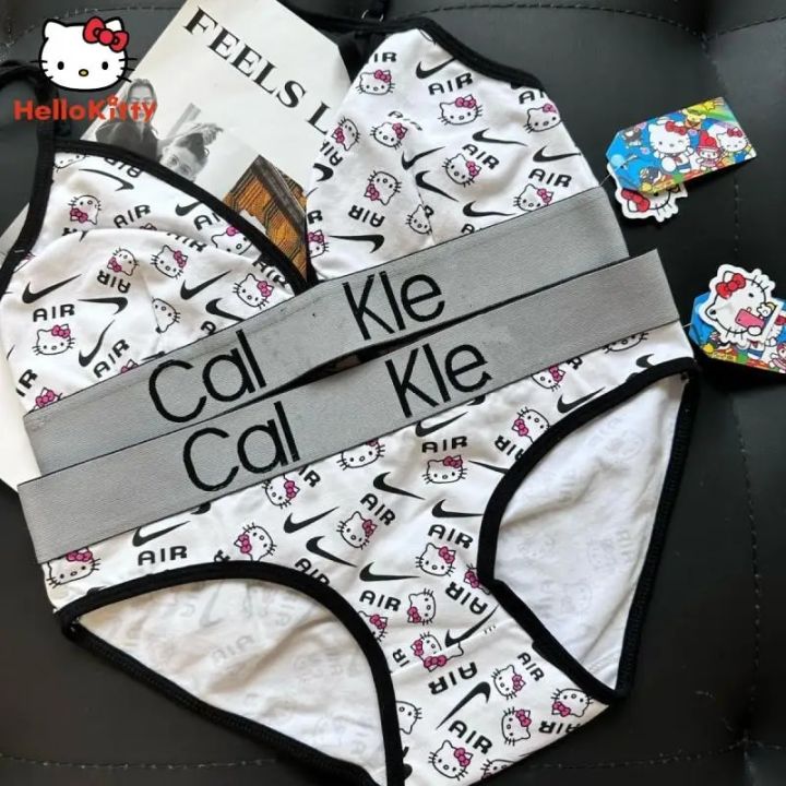 Hot PP] Sanrio Couple Underwear Set Y2K Hello Kitty Anime Kawaii