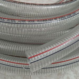 BÁN LẺ: Ống nhựa mềm lõi thép PHI 42 ( Đường kính trong 42mm - ĐK ngoài 445mm ) Ống Chuyên dùng dẫn chuyền hút xăng dầu dẫn hút hóa chất Ống hút nước máy bơm tưới tiêu độ bền cao chống mài mòn