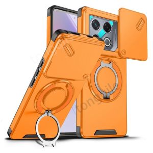 Shockproof Case For Infinix GT 20 Pro 5G 4G GT20 20Pro 2024 Phone Casing Back Cover Bumper Car Stand Holder Bracket Slide Window Camera Protect Soft TPU Edge