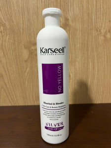 Dầu Gội Tím Khử Vàng Karseell Shampoo Silver No Yellow 1000ml