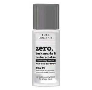 LUXE ORGANIX Zero Dark Marks & Textured Skin Whitening Multi - Acid Serum Deodorant for All Skin Types Sensitive Skin Single Pack