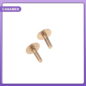 【CANAMEK】 2 cái Đồng hồ quay số chân đồng hồ 0.64 0.69 0.74 0.79 0.94mm gốc đồng hồ sửa chữa chuyển động đồng hồ thay thế phụ kiện phụ tùng