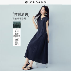 Giordano Women Women Dress - Slight Elasticity Free Shipping 05466306