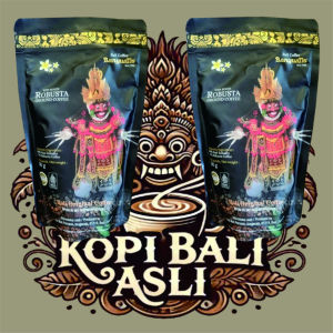 Kopi Bali Banyuatis Robusta Ground Coffee Super Premium 200 gr - Original Kopi Bali Cap Banyuatis