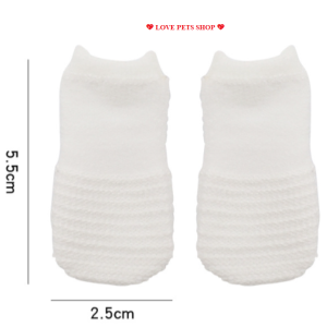 Gạc vệ sinh răng miệng cho Chó Mèo bằng vải không dệt (1 Túi gồm 2 miếng) mẫu mới - Love Pets Shop