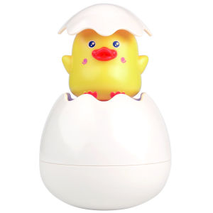 Ducklings Bath Toy with Soft Water Spray Safe for Baby Kids Bathroom Playtime Gift