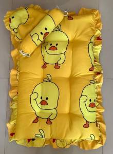 ที่นอนเด็กแรกเกิด(แถมฟรีหมอนหนุน-หมอนข้าง) ที่นอนเด็ก ที่นอนเด็กอ่อน ที่นอนเด็กทารก เบาะเด็กอ่อน เบาะเด็กทารก  ผ้าเกรดA