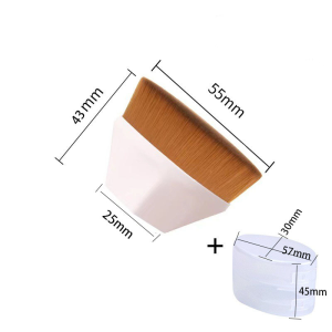 Petal Makeup Brush Seamless High-density Foundation Brush Face Blush BB Cream Cosmetic Tools makeup novice Free Storage Box