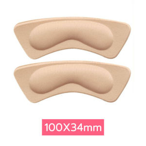 แผ่นกันรองเท้ากัด  ฟองน้ำกันหลวม  เนื้อนิ่ม ช่วยแก้รองเท้าหลวม  ที่ไว้แปะด้านส้นรองเท้า 1 แพคต่อคู่