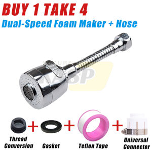 Kitchen Faucet Extender Sprayer Movable 360° Rotatable Anti Splash Water Saving Tap Sink Accessories Tool