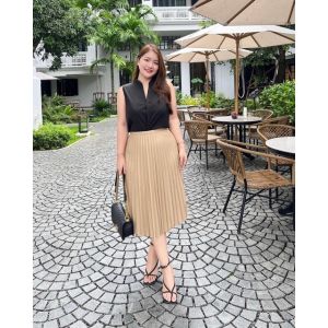 เสื้อแขนกุด สาวอวบใส่แล้วผอมมาก M-10XL รุ่นsleeveless shirt