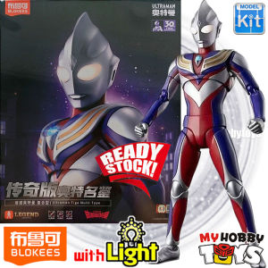 Blokees Ultraman - Legend / Action Edition Tiga Building action figure / Model Kit with LED Function