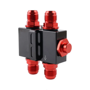 Engine Oil Temperature Regulator Sandwich Adapter AN10 Thread Maintains Best 70°C Operating Range