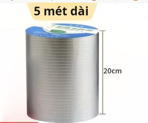 Aluminum foil butyl tape waterproof tape coil sealing self-adhesive tape color steel roof leak repair material waterproof tape