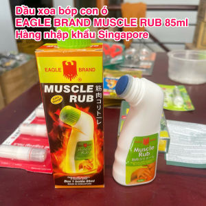 DẦU XOA BÓP CON Ó EAGLE BRAND MUSCLE RUB 85ML DẠNG LĂN HÀNG NHẬP KHẨU SINGAPORE