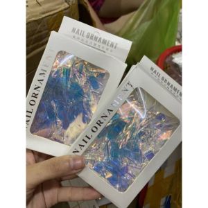 Set 3 hũ giấy thuỷ tinh sợi trang trí móng siêu HOT mẫu mới