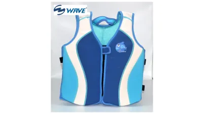 HYDROS WAVE Childrens Life Vest Childrens Swimsuit Assist Swimwear Swimming Training Buoyancy Bathing Suits Swim Vest Floating Neoprene Life Vest for 1-10 Years