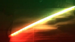 Lampu LED Strip Fleksibel 60cm 30cm RGB Running New Strobo 5050-36LED 12Volt