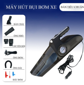 Máy hút bụi cầm tay đa năng máy hút bụi xe ô tô và trong nhà công suất 120W tích hợp nhiều chế độ 4 in 1 công nghệ lọc bụi hiện đại. BẢO HÀNH 2 NĂM LỖI ĐỔI MỚI 1-1.