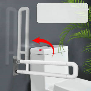 ราวจับลุก ราวพยุงกันล้ม ราวสแตนเลสติดผนัง ราวทรงตัว ราวจับพยุงตัว ราวติดผนัง ราวจับผู้สูงอายุ ป้องกันการลื่นล้มในห้องน้ำ เพิ่มความปลอดภัยทุกการลุกนั่ง