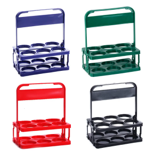 Reusable 6 Pack Beer Bottle for Carrier Caddy Holder Holding Container Durable Foldable Bar Liqueur Wine Beer Rack