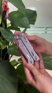 Portable Multi Tool Pliers Stainless Steel Folding Knife Saw Screwdriver Camping Repair EDC