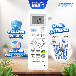 Remot Remote AC Sharp Ion Plasmacluster Standard / Inverter Multi Universal