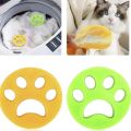 YESPERY Dụng Cụ Tẩy Lông Máy Giặt Tái Sử Dụng Bàn Chải Silicon Dính Chân Mèo Dụng Cụ Bắt Lông Xơ Vải Lông Thú Cưng Bóng Lọc Lưới Giặt Làm Sạch. 