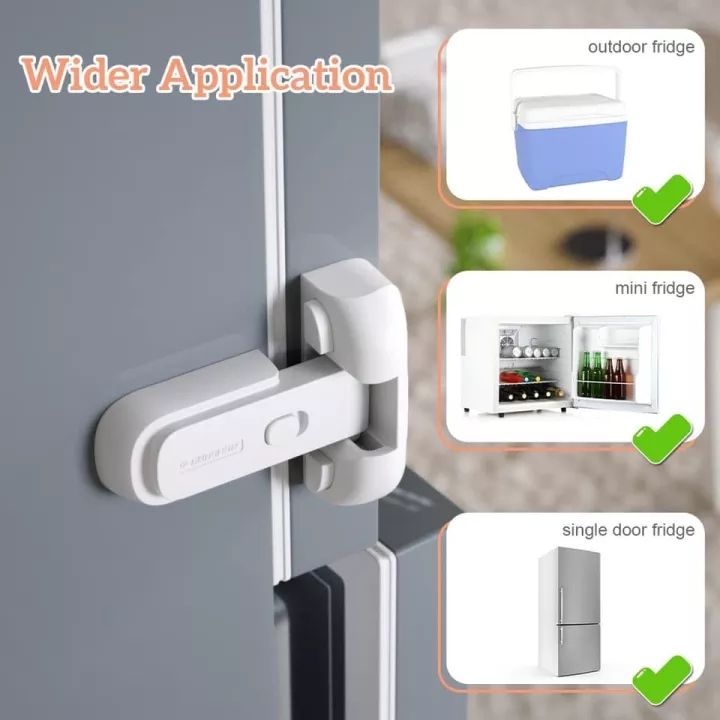 Child Safety Fridge Lock SingleDoor Refrigerator Lock For Kitchen