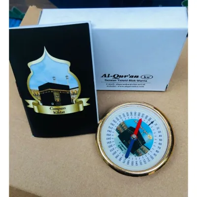 3PCS Kompas Portable Kompas arah Kiblat Penunjuk Arah sholat Cocok Untuk Oleh Oleh Haji Dan Umroh Cocok Untuk Souvenir Pernikahan