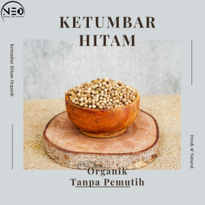 KETUMBAR HITAM ORGANIK 50gram 25gram