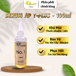 Huyết Thanh AP TPlus CarePlex No.1 - 100ml Bảo vệ Phục Hồi Tóc Trong Quá Trình Tẩy - Nhuộm - Uốn - Duỗi.