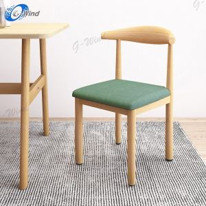 G-Wind   M17💥 ถูกที่สุด 💥 เก้าอี้กินข้าว ลายไม้ มีหลายสี ประกอบง่าย Woody Chair Hoselife (พร้อมจัดส่ง)