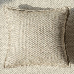 Goodly Home Modern Abstract Embroidered Cushion Cover Velvet Pillow Case Neutral Tone Khaki Beige Minimalist Home Decor Throw Pillow Covers