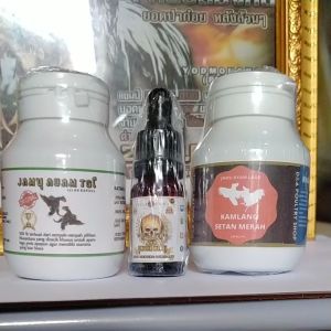 Paket Pro 2 Doping Atp-Lingsir Wengi Tetes+Kamlang Setan Merah+Jamu Ayam Tgi Kapsul Favorit Para Botoh