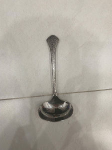 MUỖNG CANH HOA VĂN INOX 304