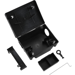 Professional Rat Bait Station Mouse Rodent Trap Box Safe Anti-Escape Design Protect Children and Pet