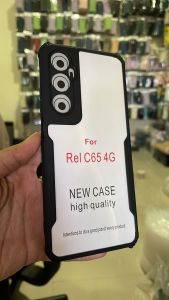 Realme C65 4G Soft Case Clear Bening Anti Crack Anti Jatuh Beatle Series Xundd Ring Standing Casing