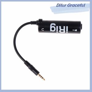 Ditur Guitar LINK CABLE ADAPTER Audio Interface Converter กีต้าร์เหยียบเอฟเฟคจูนเนอร์