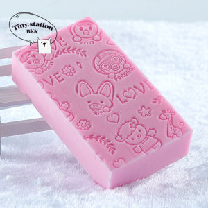 Pulchra ฟองน้ำขัดขี้ไคล ขัดถูตัว ฟองน้ำขัดทำความสะอาดร่างกาย ใช้ได้ทั้งกับเด็กและผู้ใหญ่ ตัวฮิต ระเบิดขี้ไคล