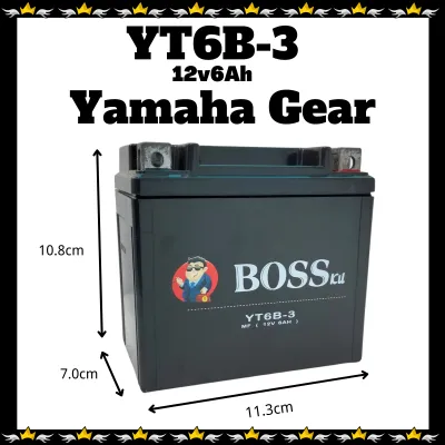 BOSSKU BATERI YT6B YTZ6V MODEL BATTERY RS150 RSX PCX150 VARIO 150 YM JET BASICX50 ADV 150 PCX