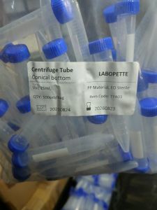 CENTRIFUGE TUBE CONICAL BOTTOM (STERILE) TYA03