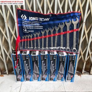 Bộ cờ lê vòng miệng cao cấp 10-32mm Kingtony 1214MR